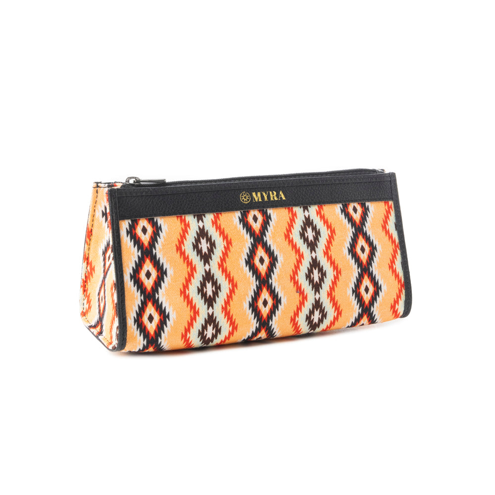 Buena Mia Multi-Pouch Bag In Black & Yellow