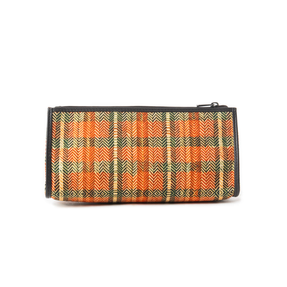 Buena Mia Multi-Pouch Bag In Black & Orange
