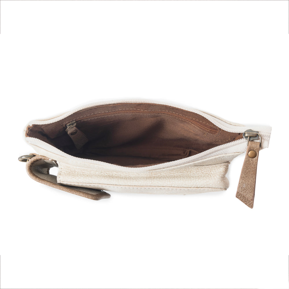 Kellington Ranch Cell Phone Bag In White