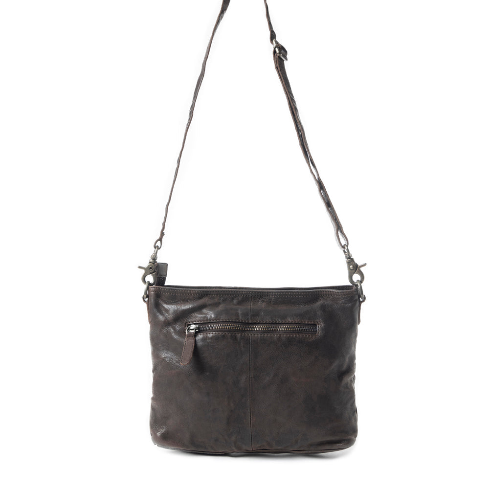 Range Rider Pocket Shoulder Bag In Black
