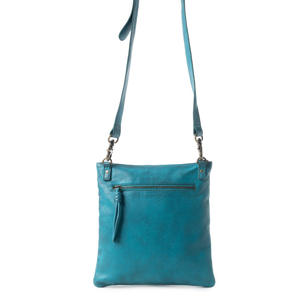 Teal Stone Mesa Crossbody Bag