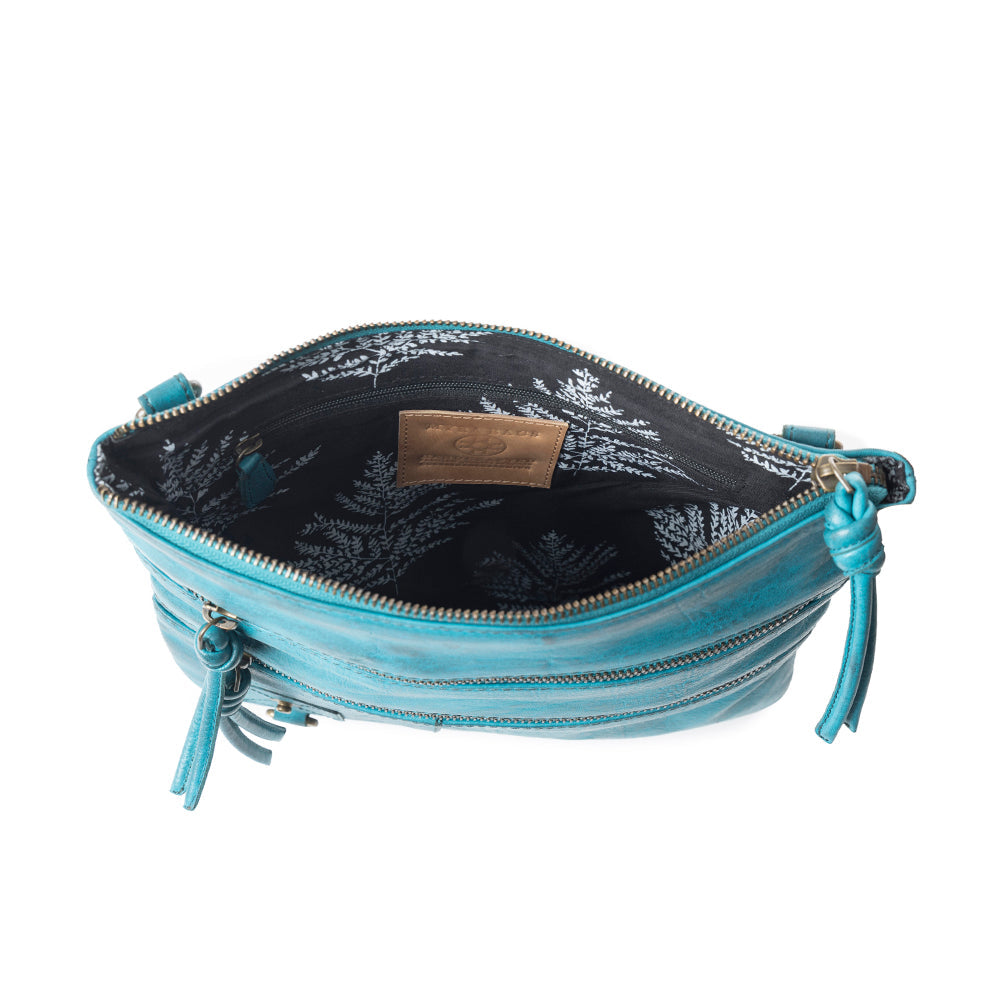 Teal Stone Mesa Crossbody Bag