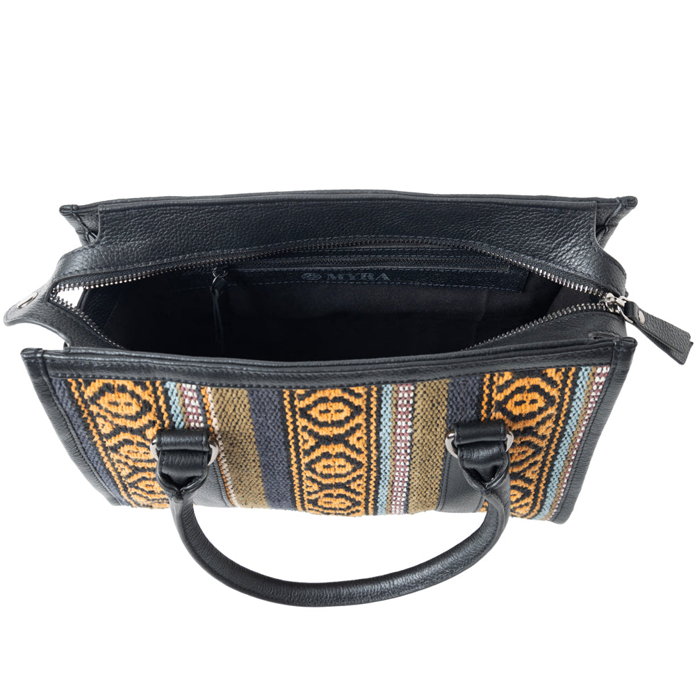 Nuevas Vistas Crossbody Bag In Black and Yellow