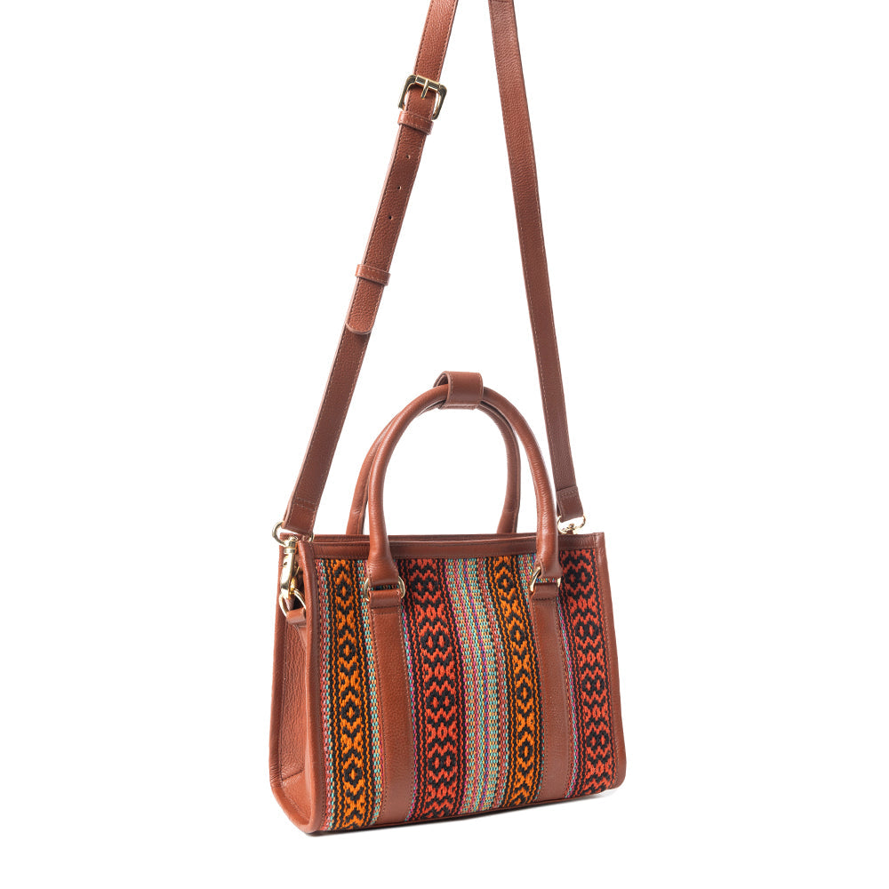 Nuevas Vistas Crossbody Bag In Brown