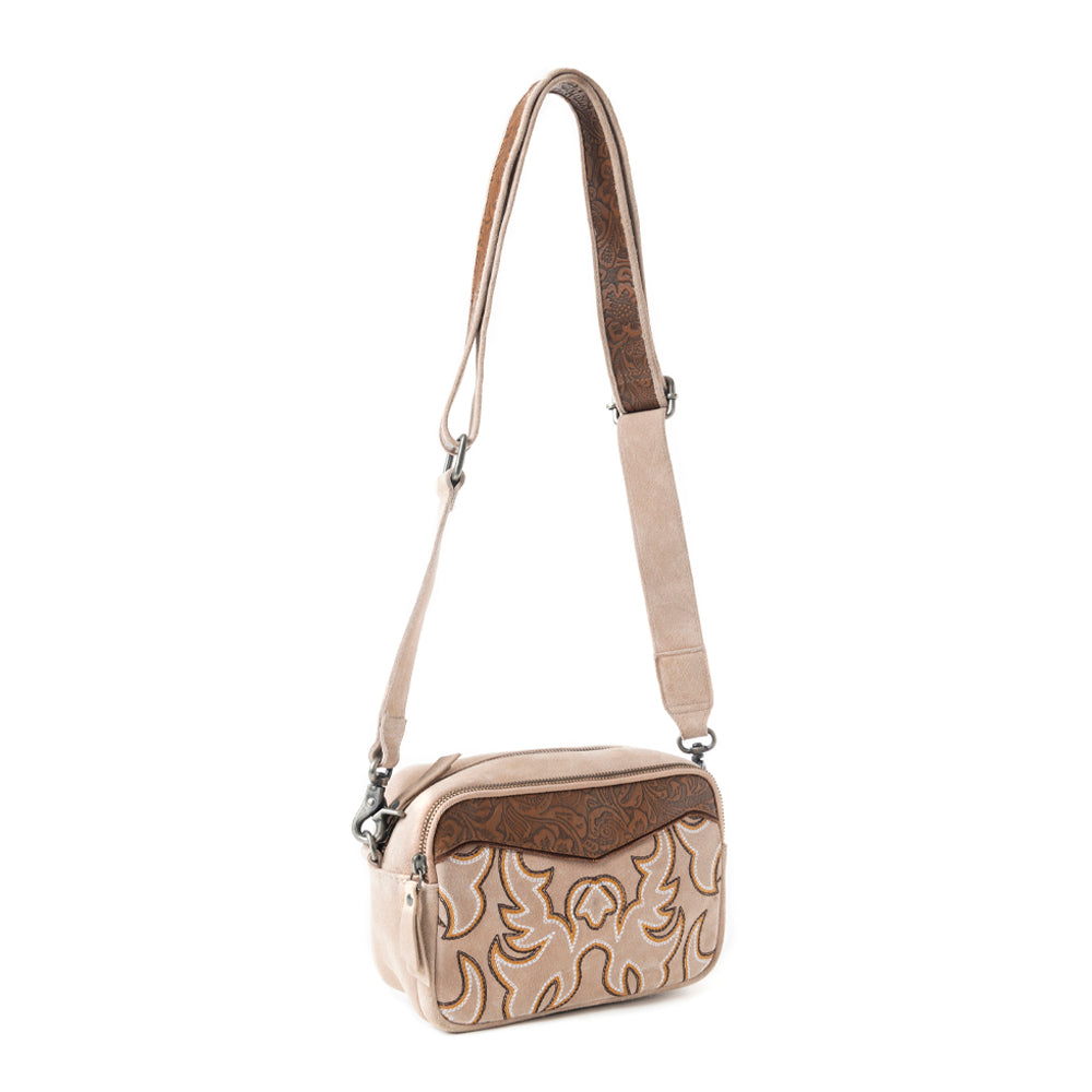 Marla Range Shoulder Bag In Beige