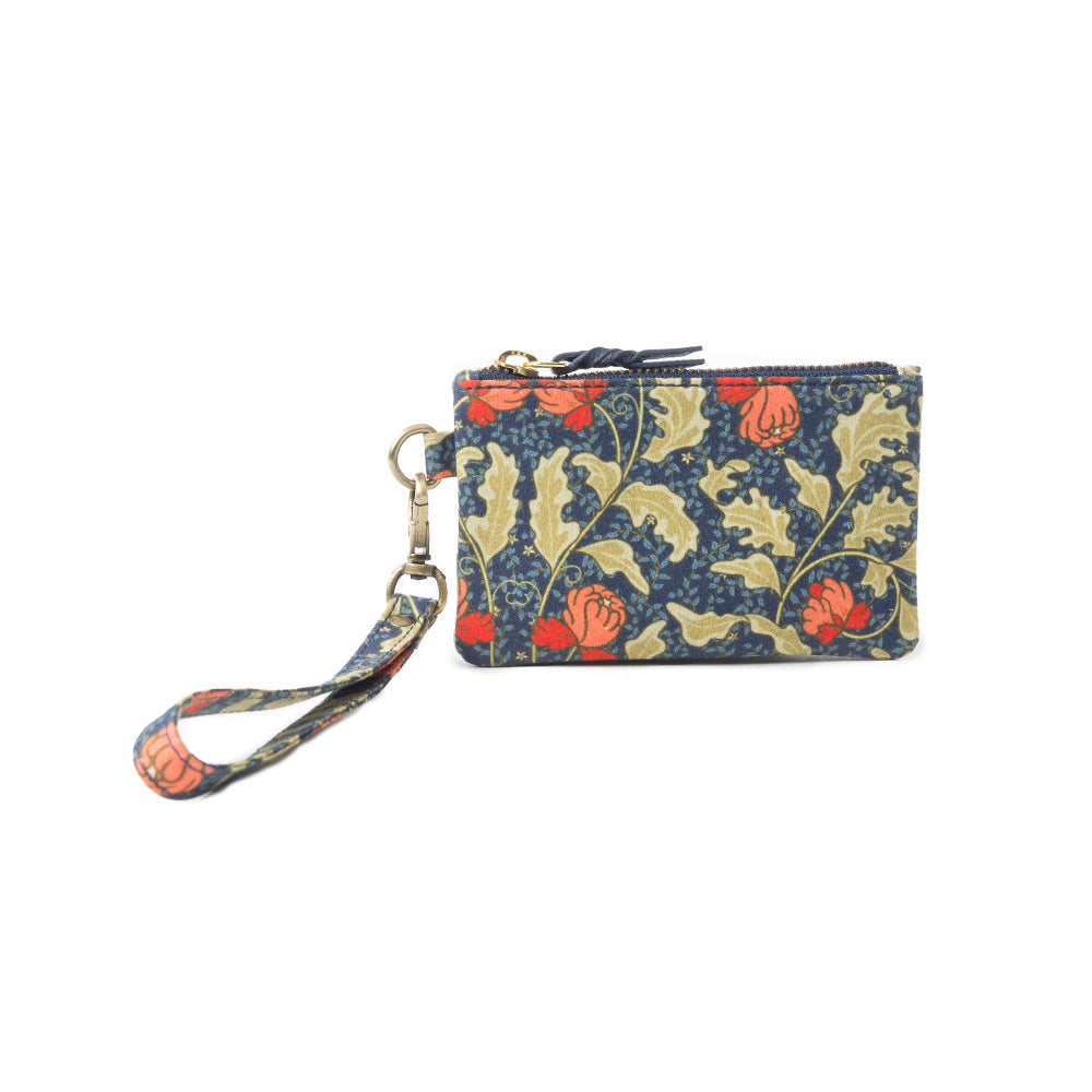 Red Blossoms Coin Purse