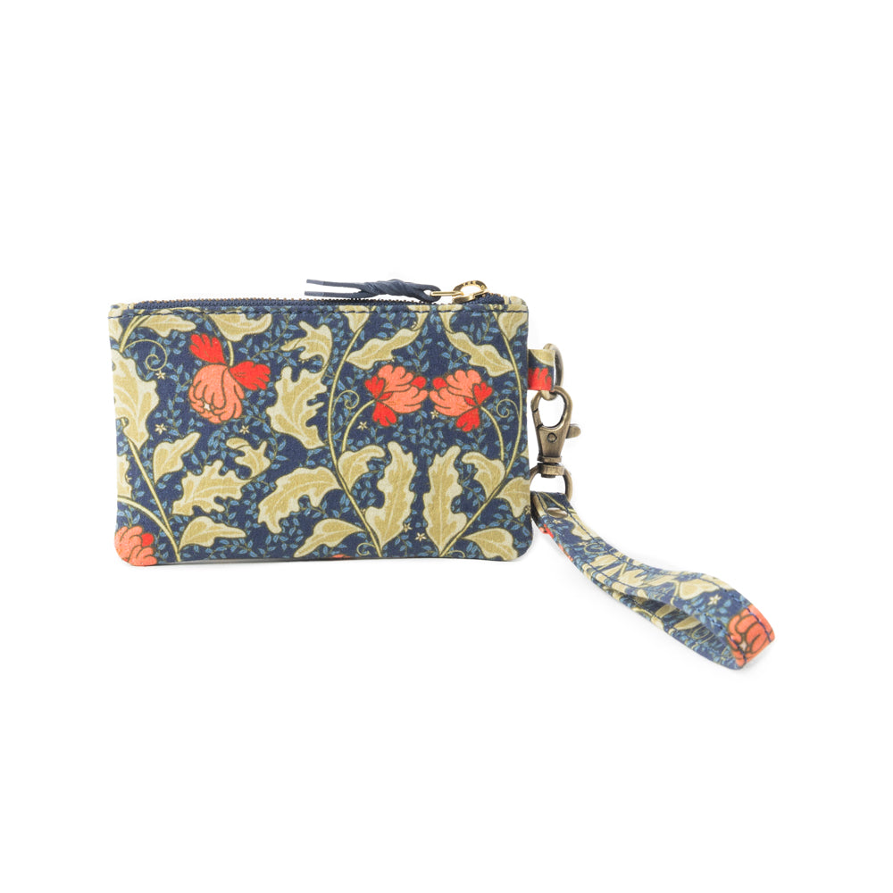 Red Blossoms Coin Purse