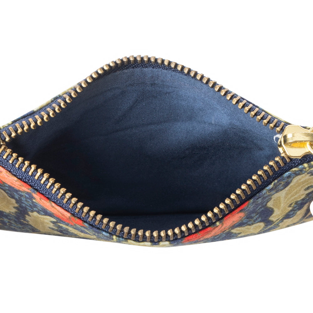 Red Blossoms Coin Purse