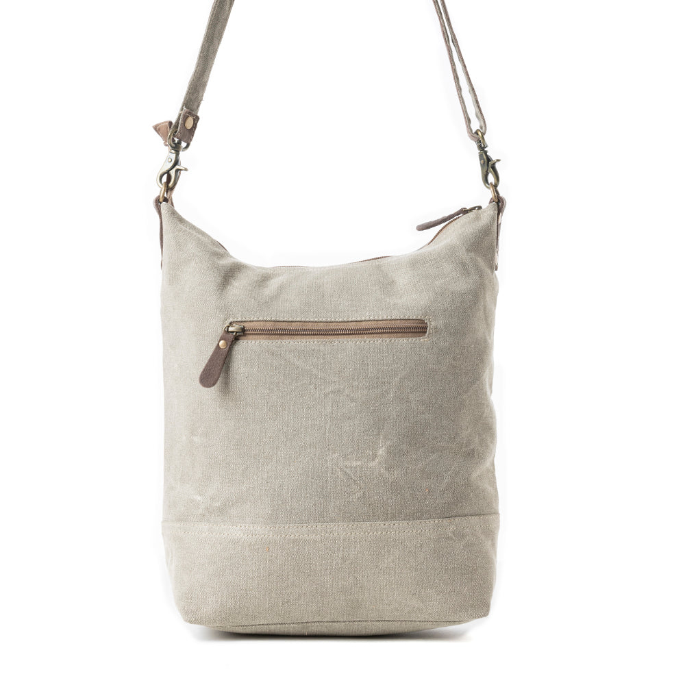 EcoFlora Western Shoulder Bag in Porcelain Bloom