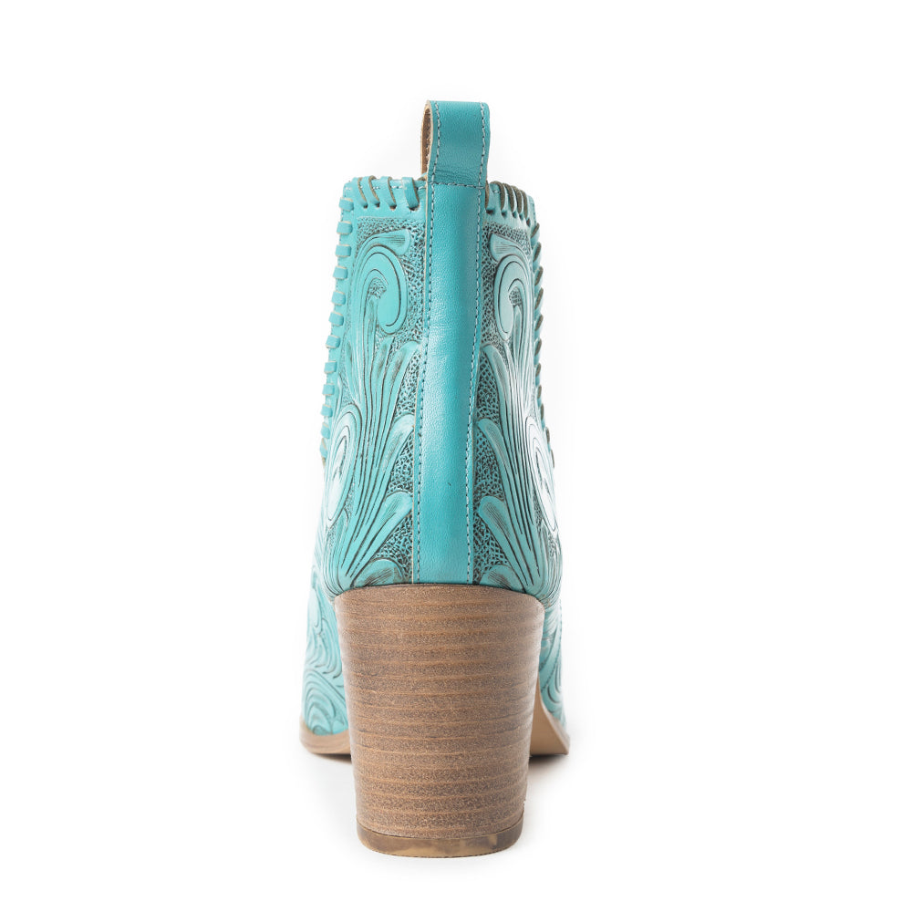 Persimmonee Heels In Turquoise