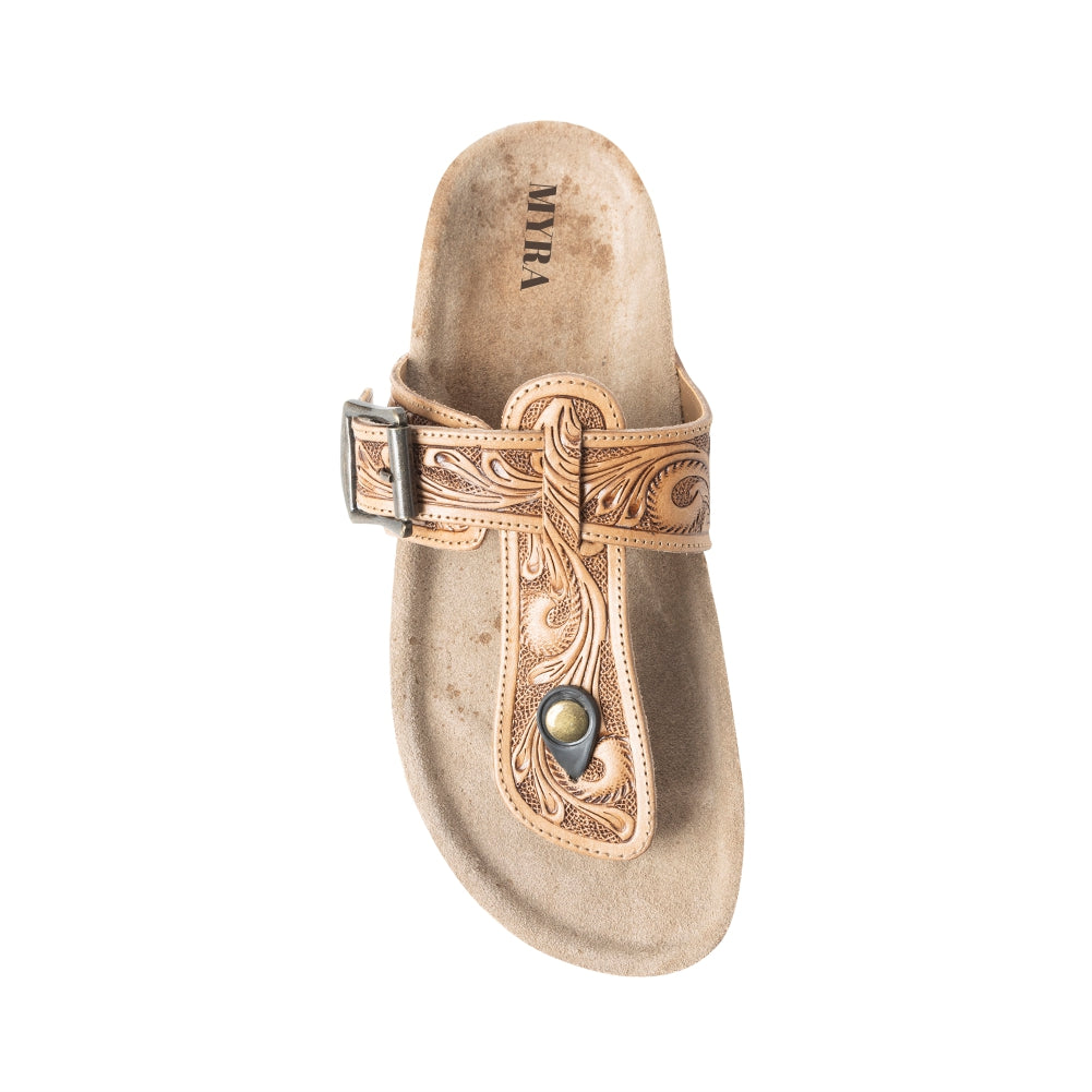 Balinda Ridge Sandals In Brown