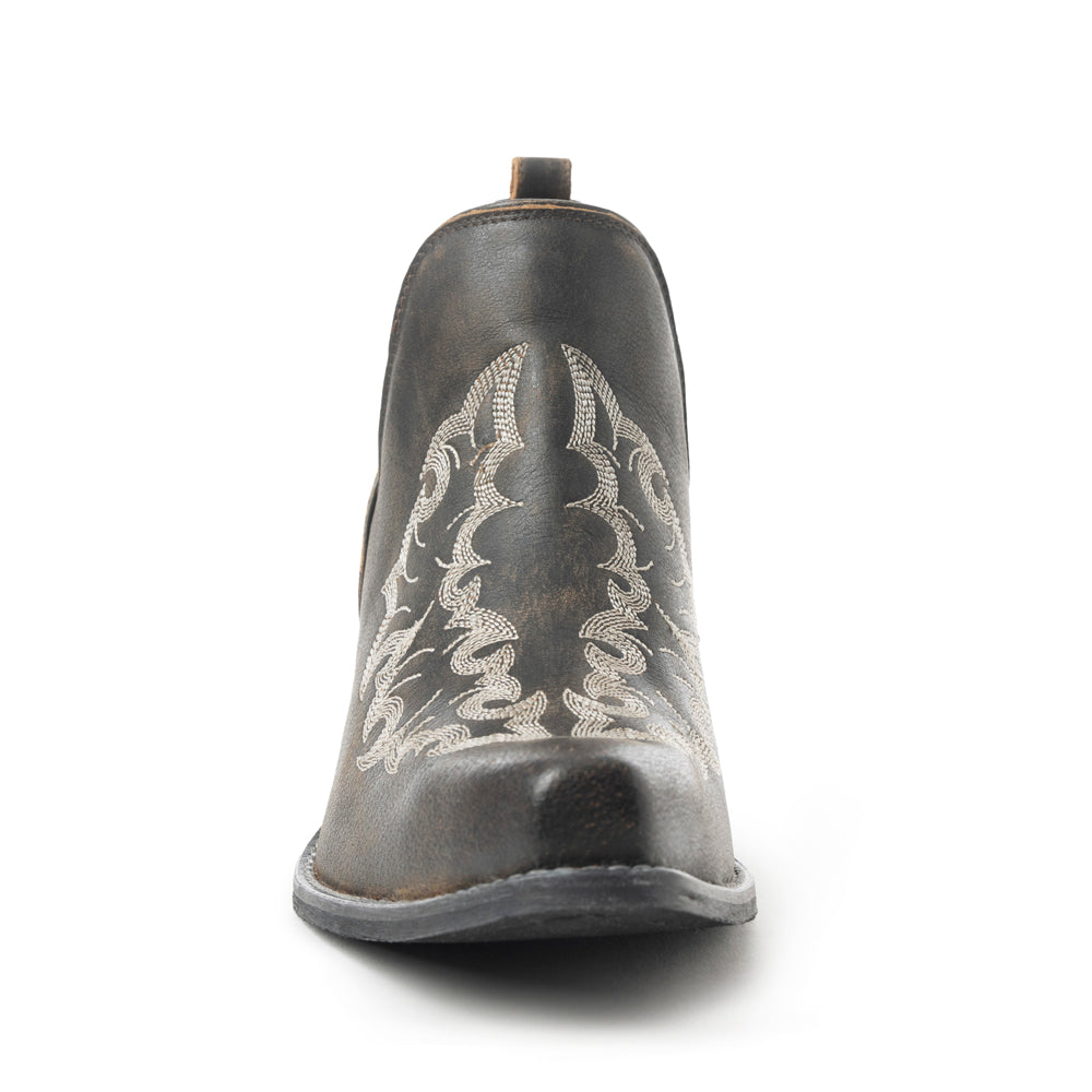 Trail Runner Booties In Dusty Black