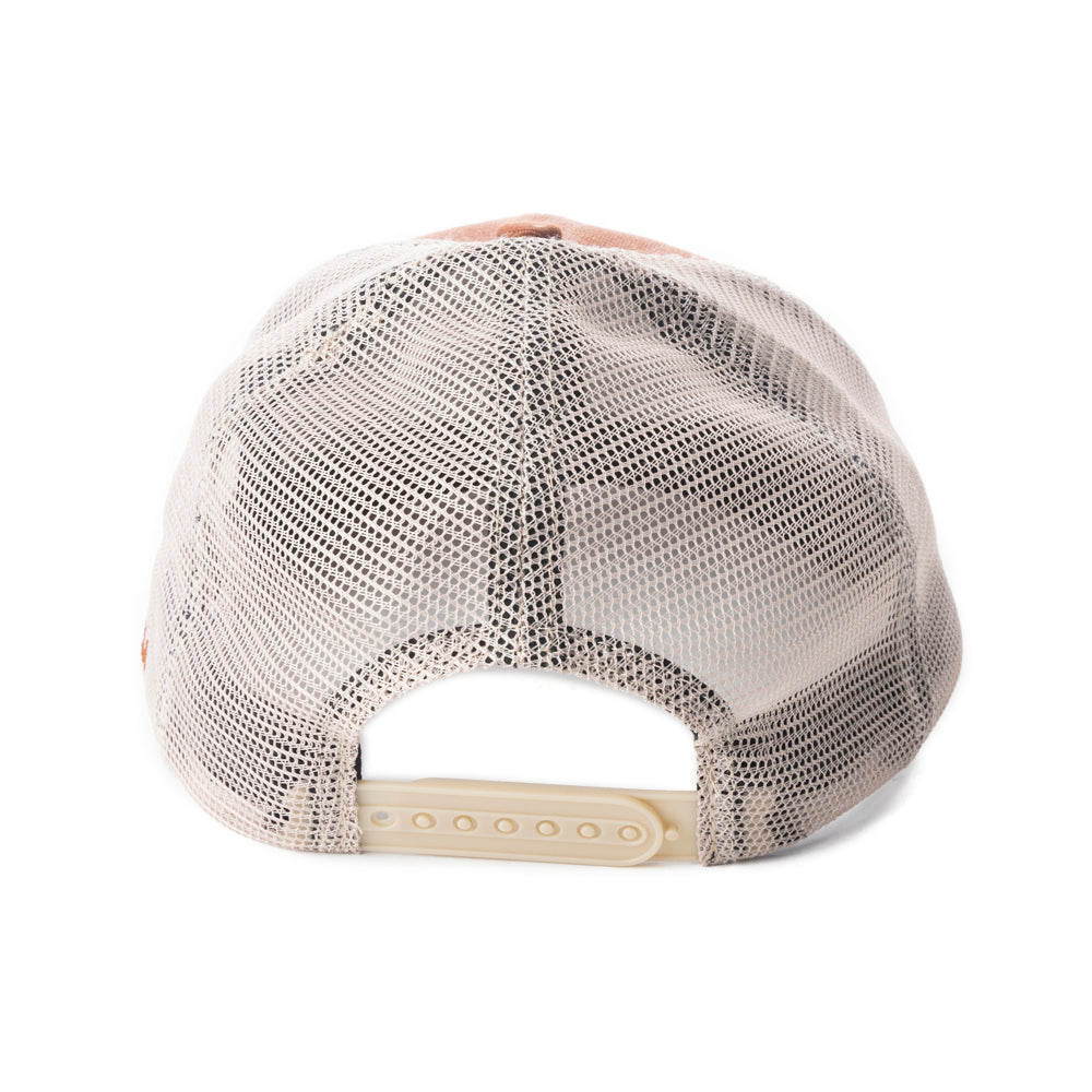 Jenson Hill Cap In Brown & Beige