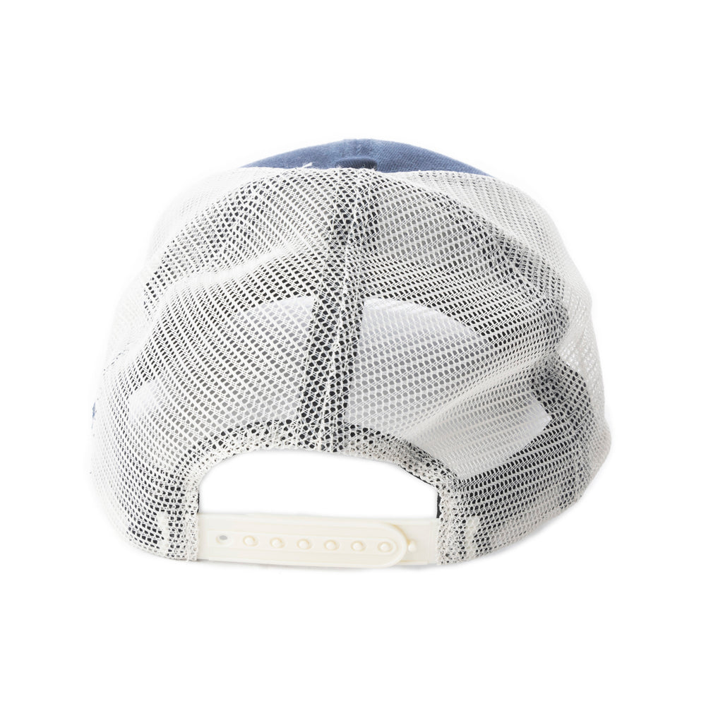 Jenson Hill Cap In Navy & Off White