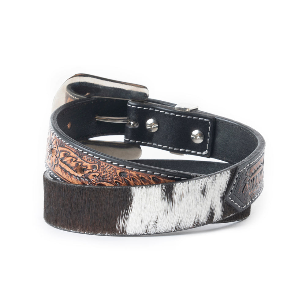 Jenson Hill Kid's Belt In Black & White