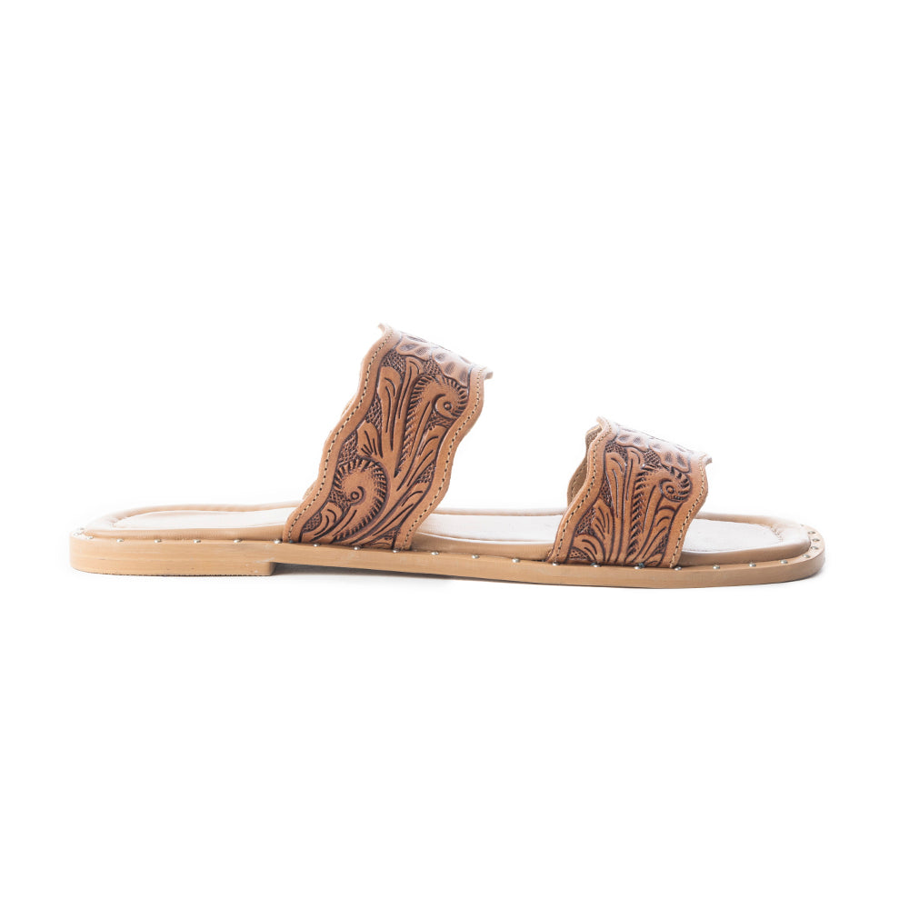 Santa Fe Daisy Slides In Brown