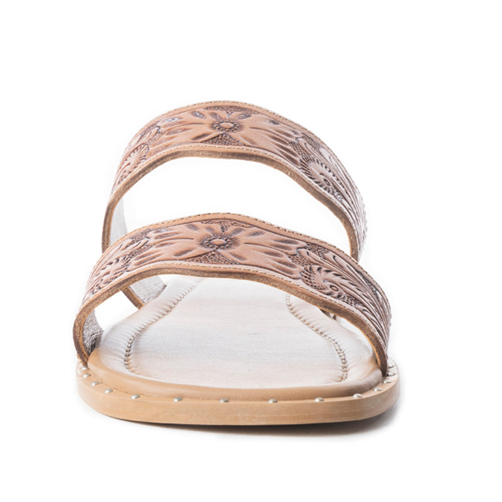 Santa Fe Daisy Slides In Brown