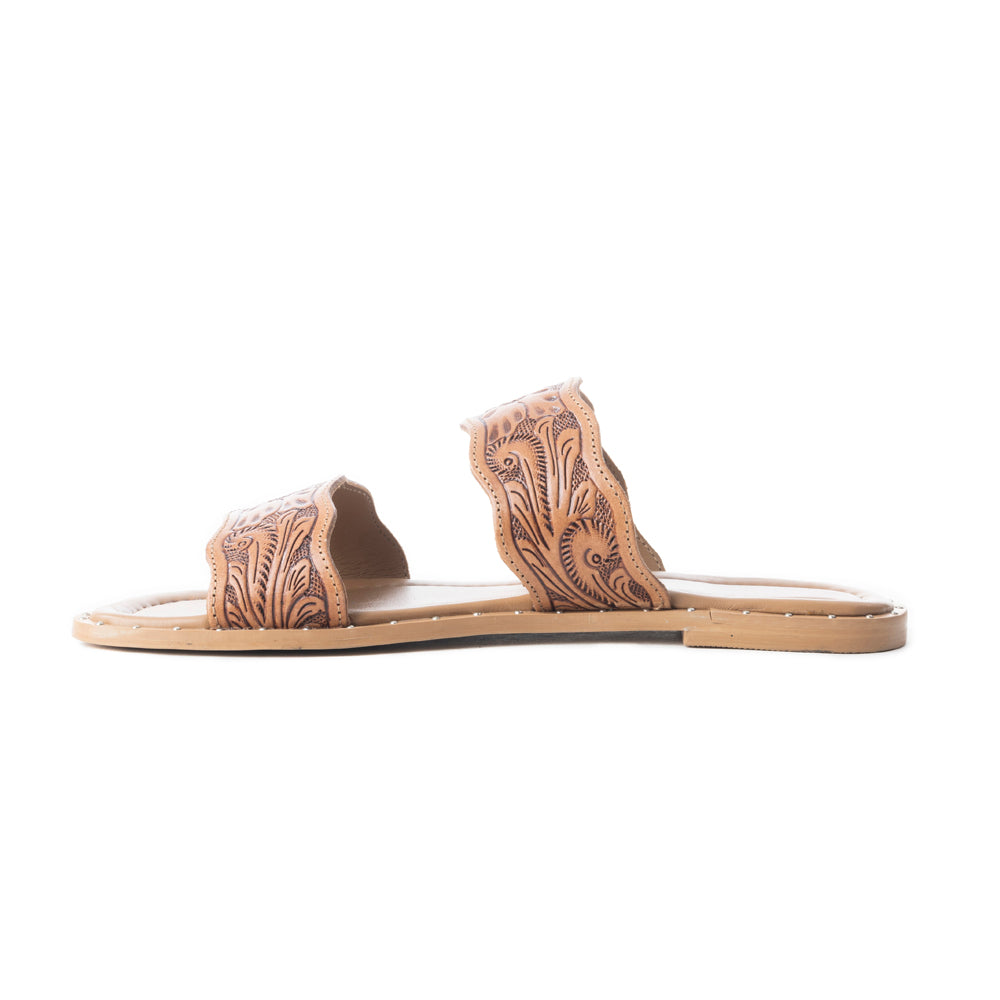 Santa Fe Daisy Slides In Brown