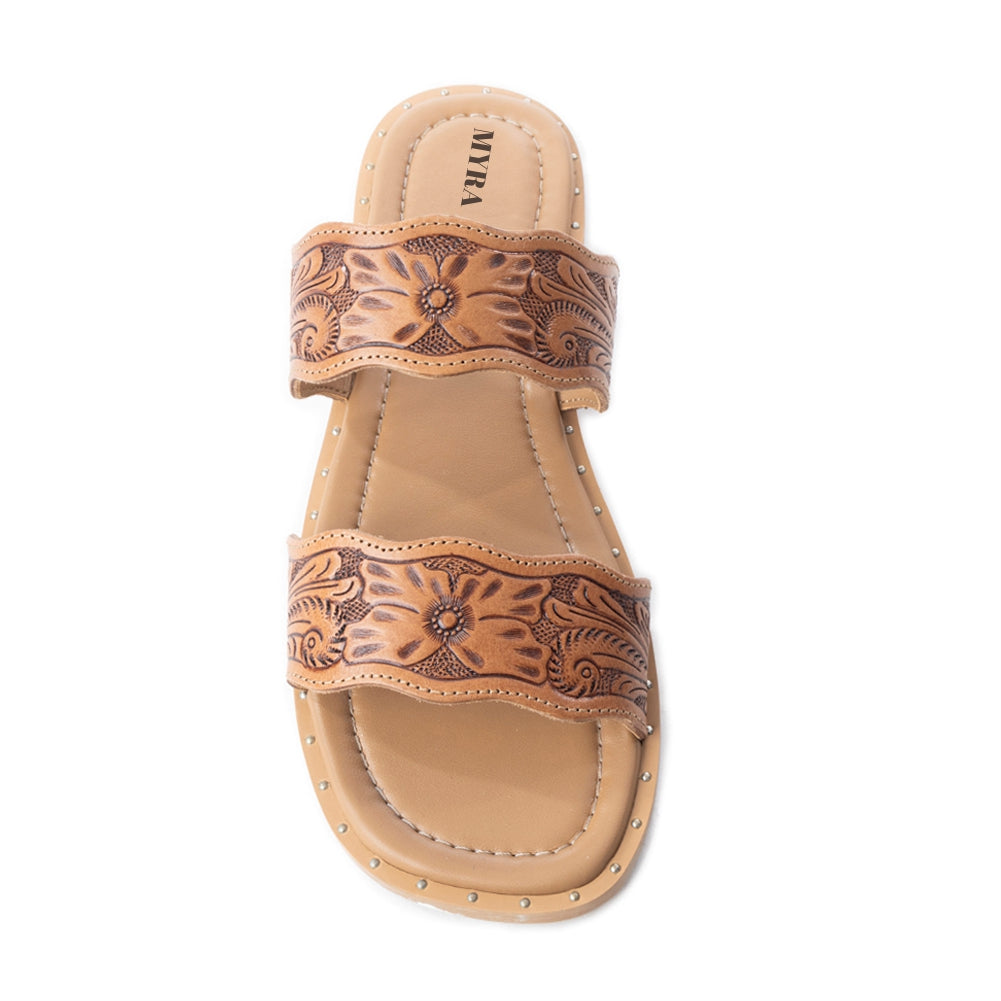 Santa Fe Daisy Slides In Brown