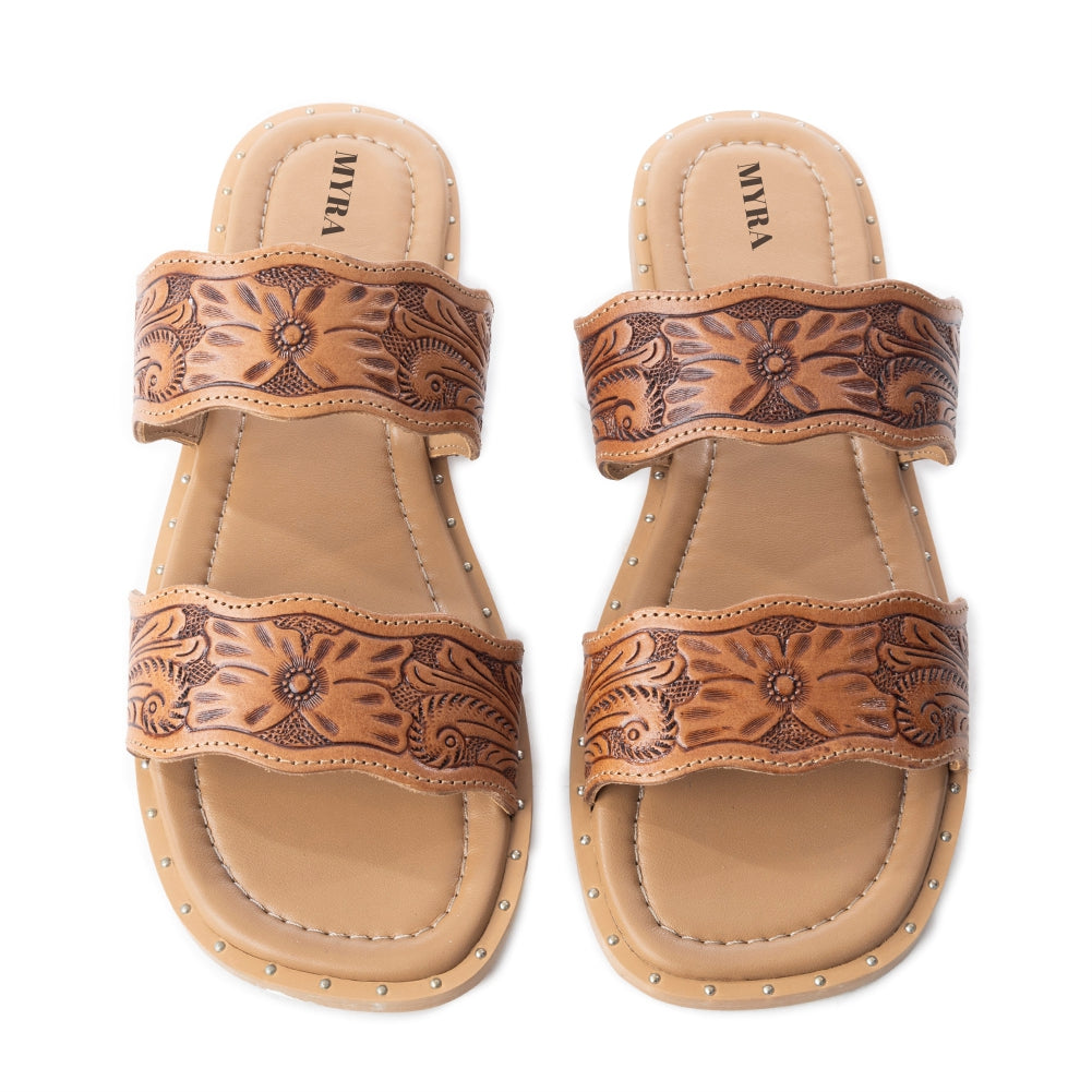 Santa Fe Daisy Slides In Brown