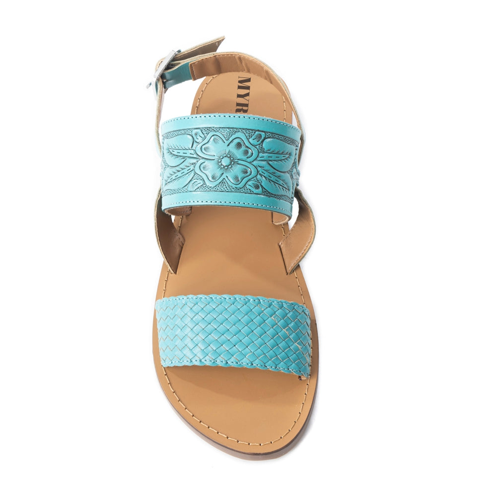 Eagle Flight Sandals In Turquoise