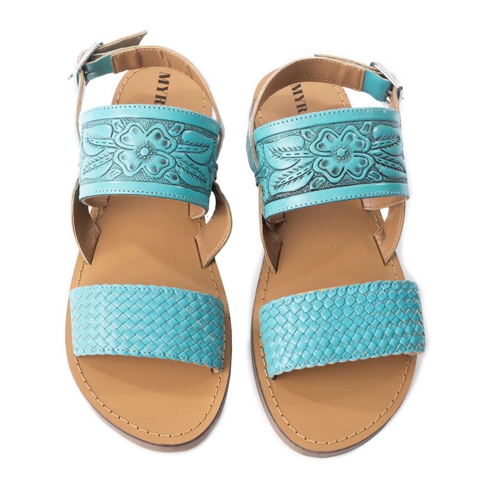 Eagle Flight Sandals In Turquoise