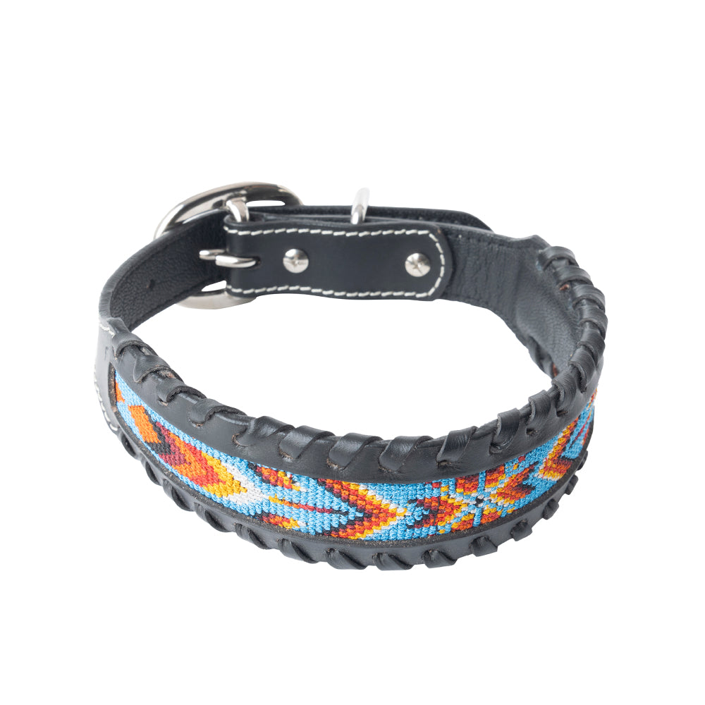Running Wind Dog Collar In Black
