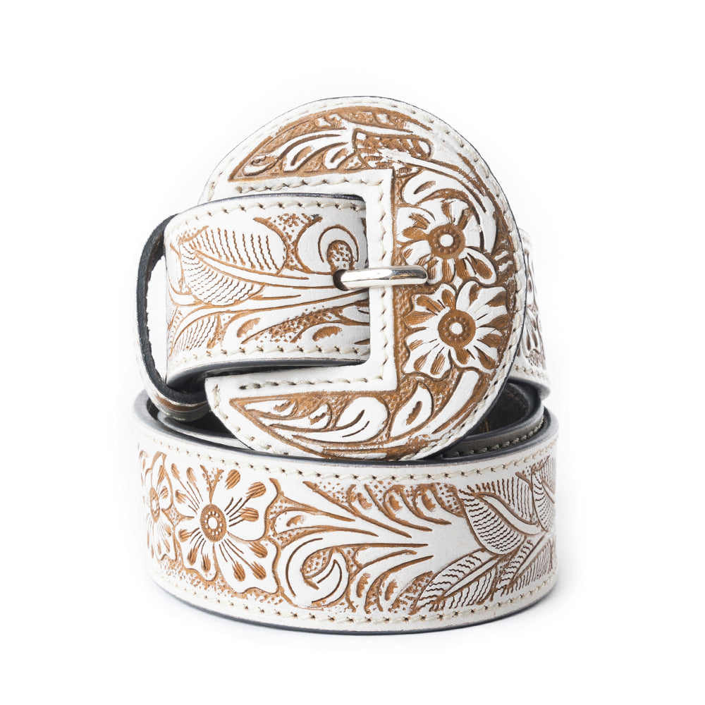Talon High Desert Men's Belt In White