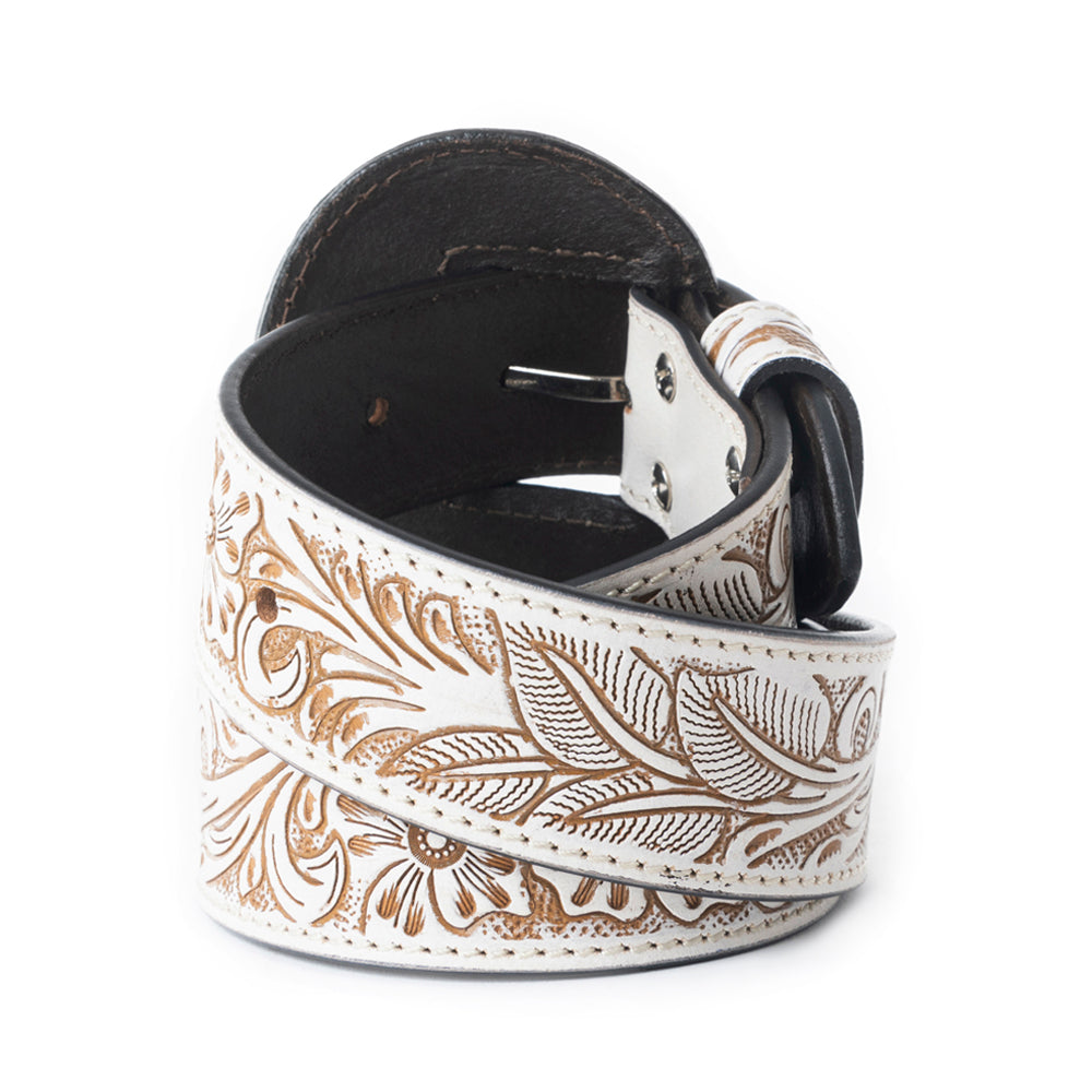 Talon High Desert Men's Belt In White