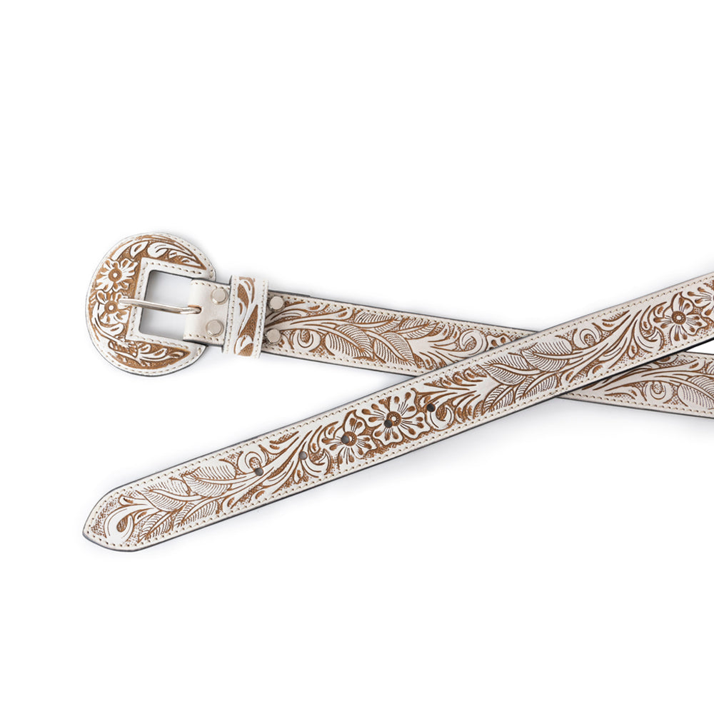 Talon High Desert Men's Belt In White