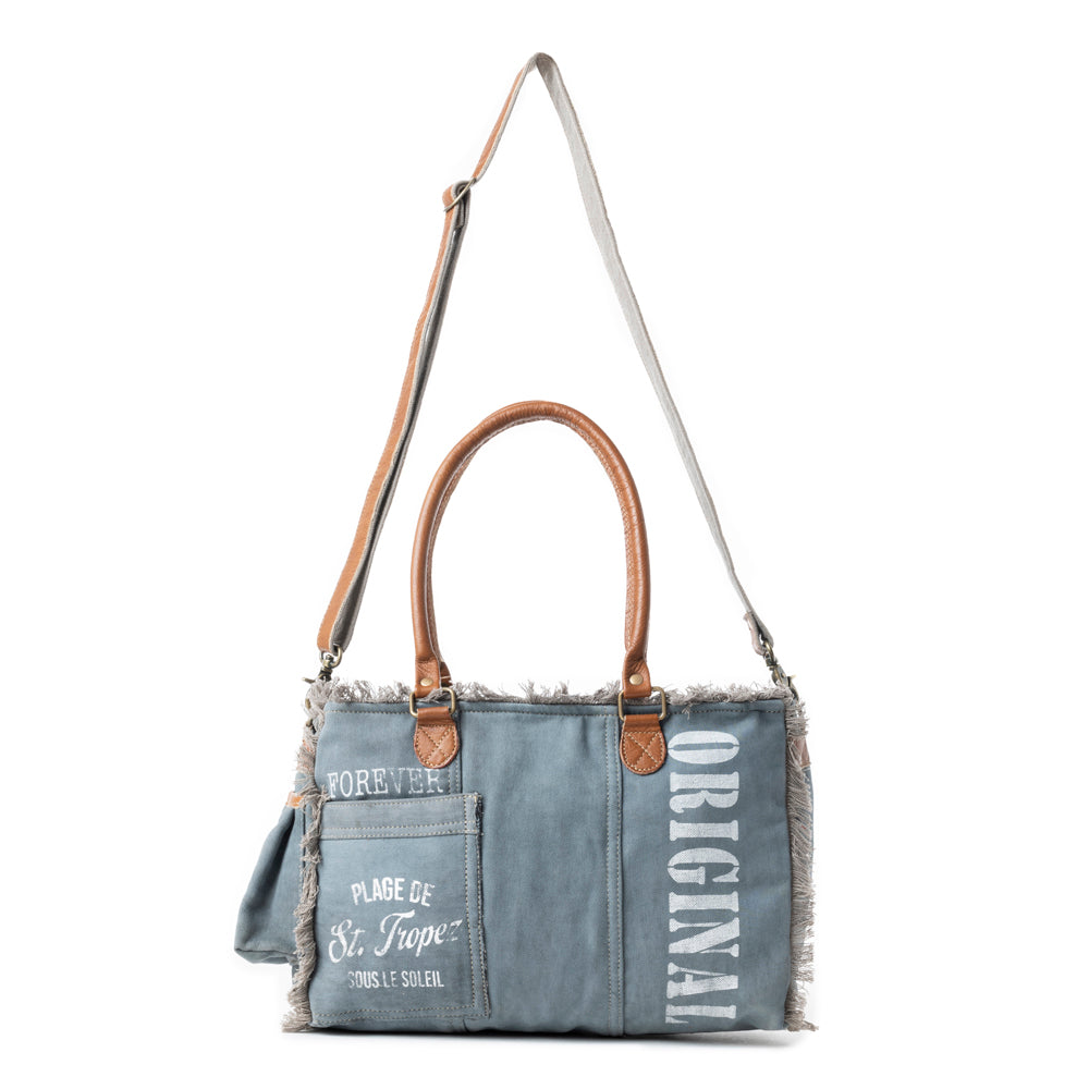 Coastal Steel Upcycled Tote Variant Combo