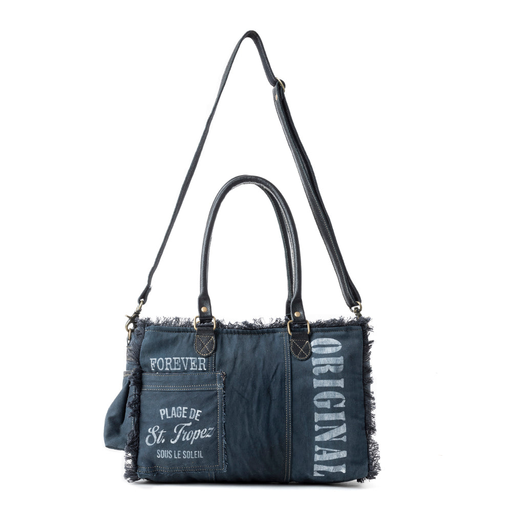 Coastal Steel Upcycled Tote Variant Combo