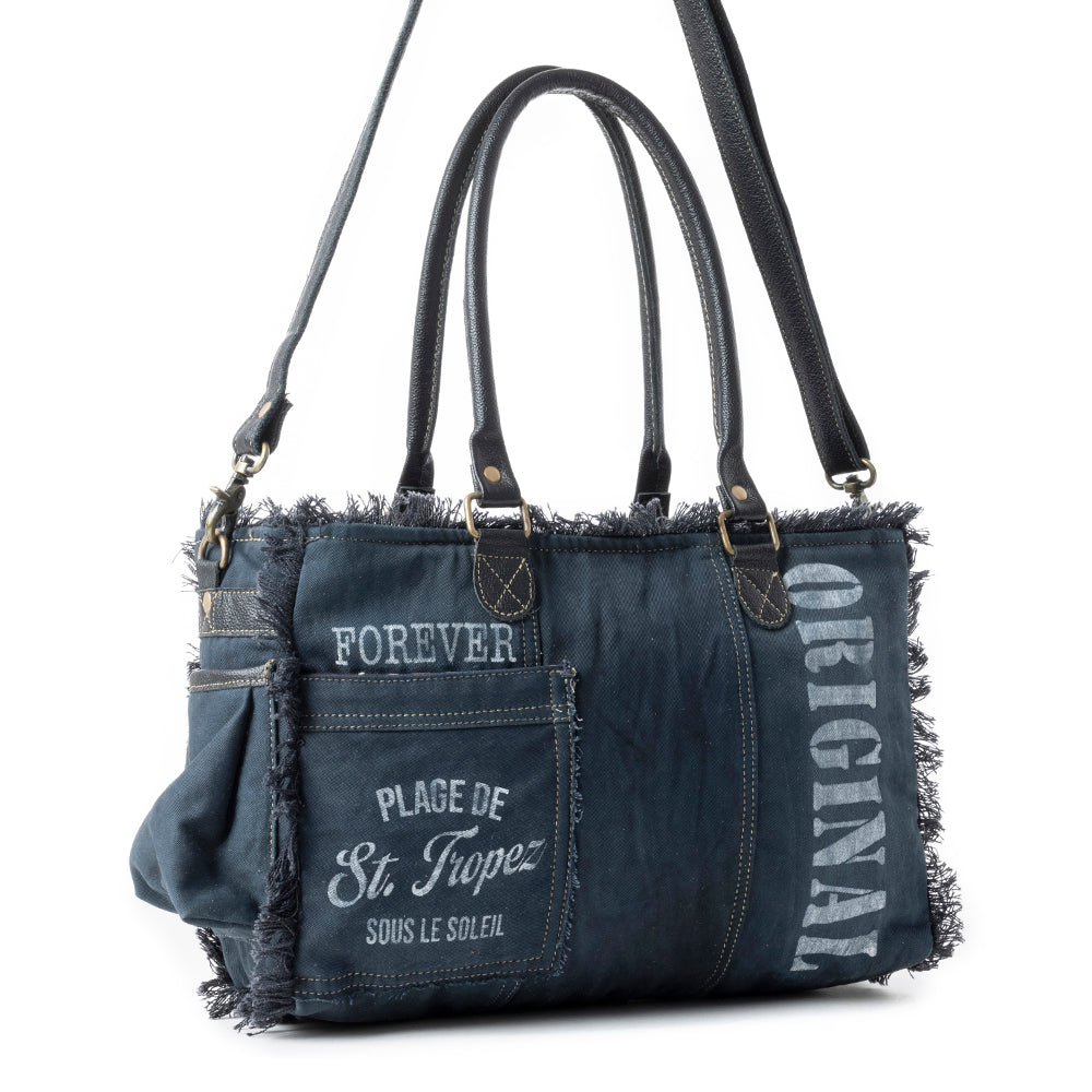 Coastal Steel Upcycled Tote Variant Combo