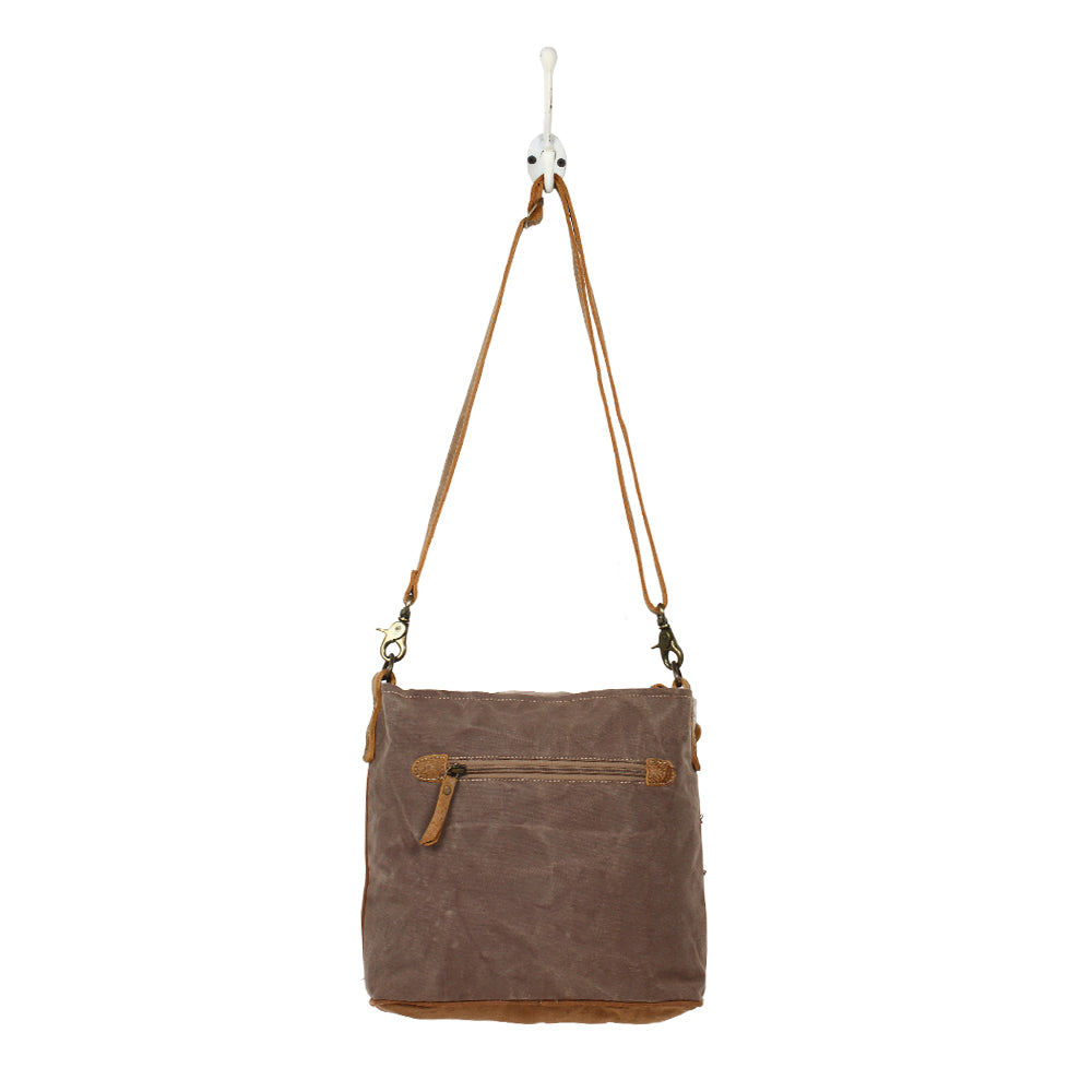 Side Floral Design Shoulder Bag - Myra Bags