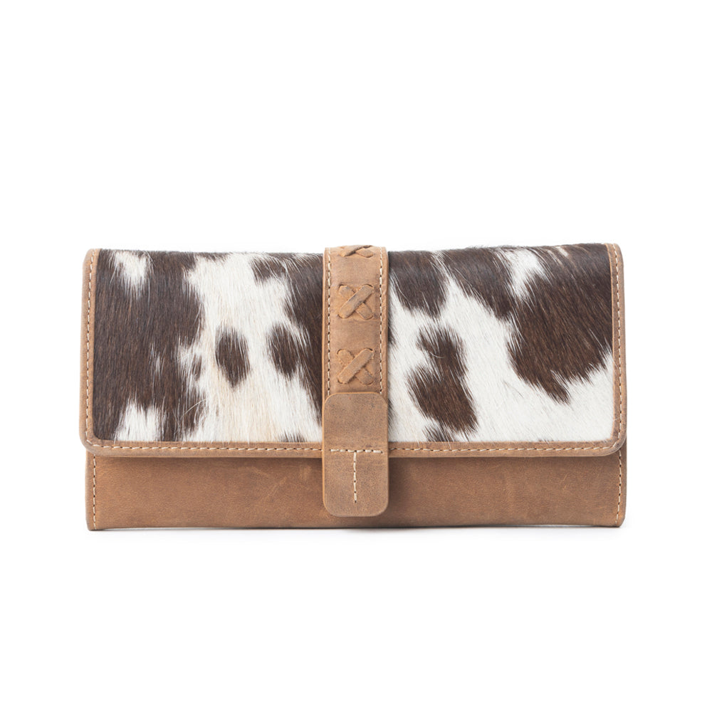 Wind Rider Wallet In Black & White