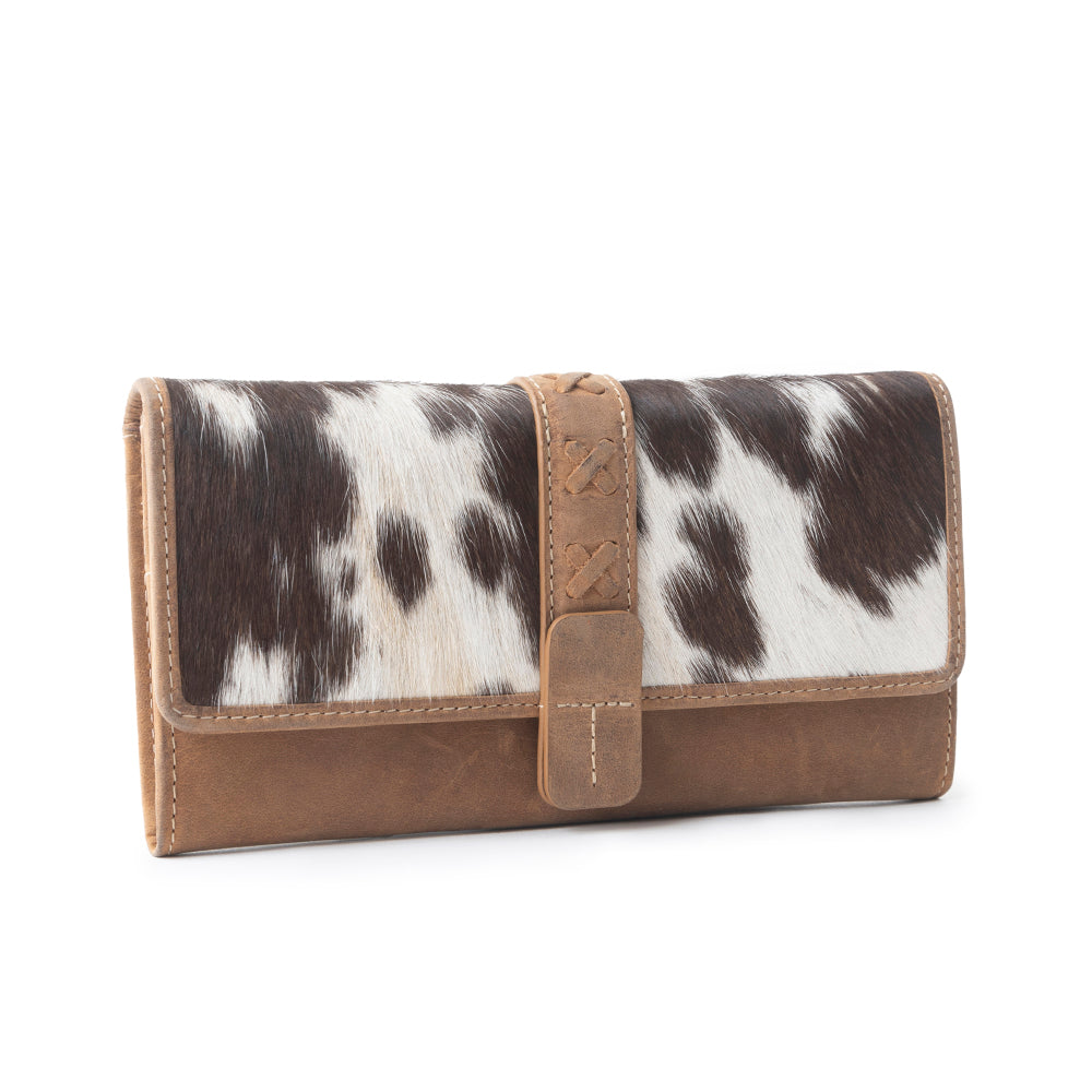 Wind Rider Wallet In Black & White