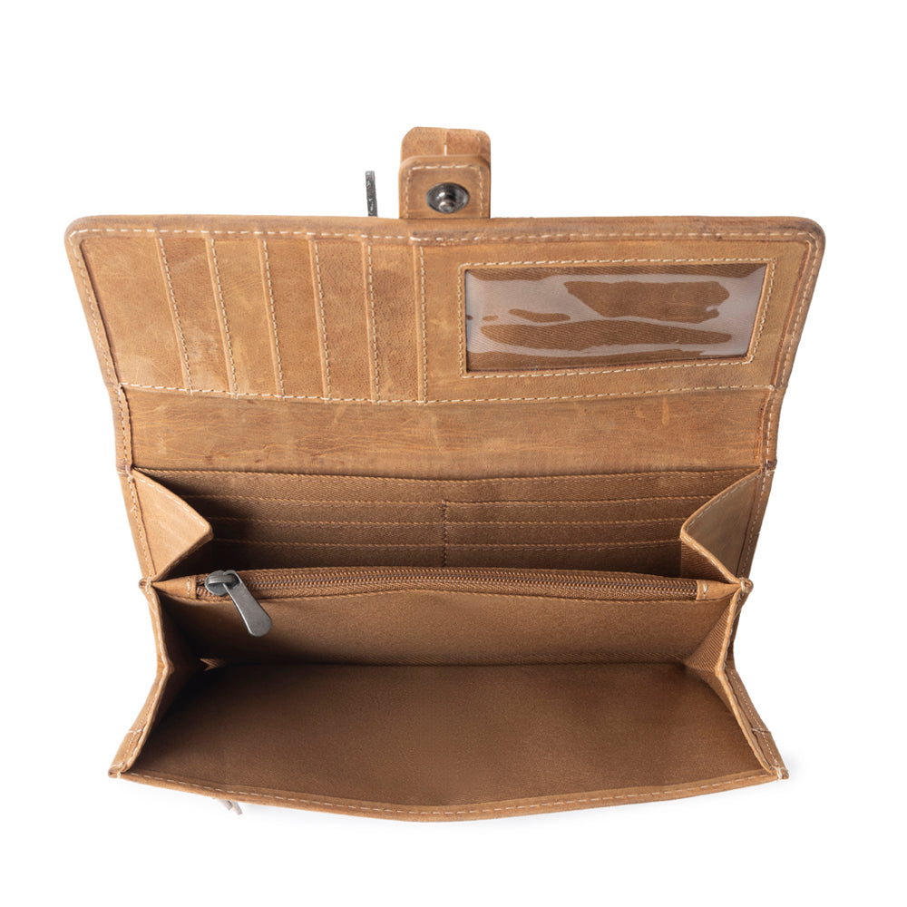 Wind Rider Wallet In Black & White