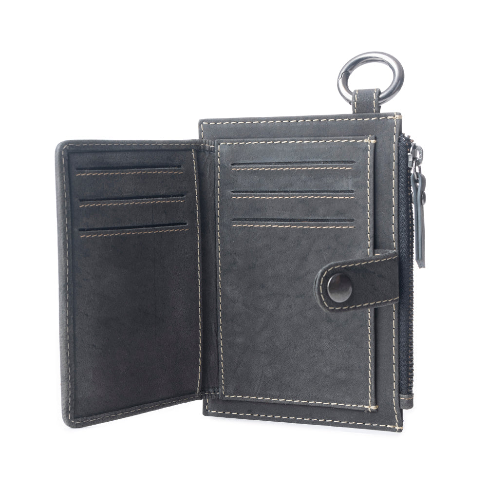 Wind Rider Credit Card Holder In Chocolate Brown
