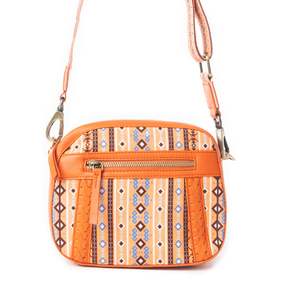 Pueblo Pointe Crossbody Bag In Red