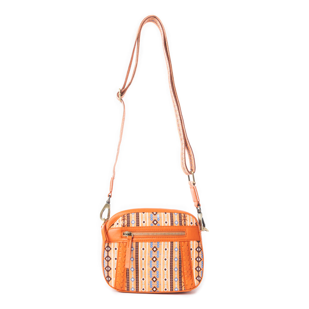 Pueblo Pointe Crossbody Bag In Red