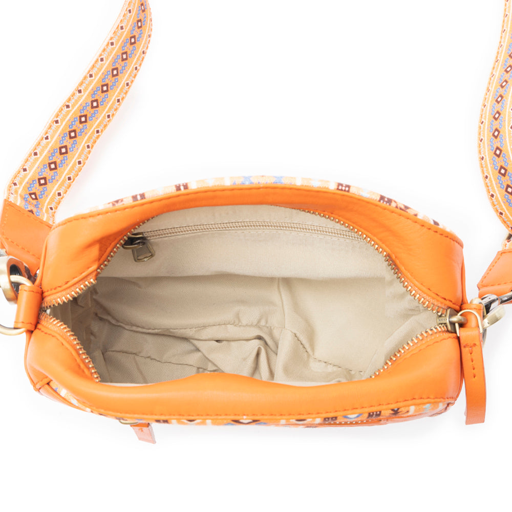 Pueblo Pointe Crossbody Bag In Red