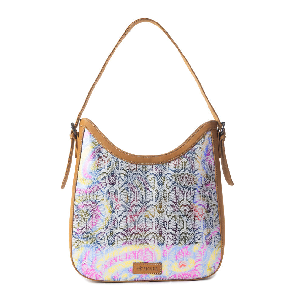 Desert Snow Leopard Leather Bag Variant Combo