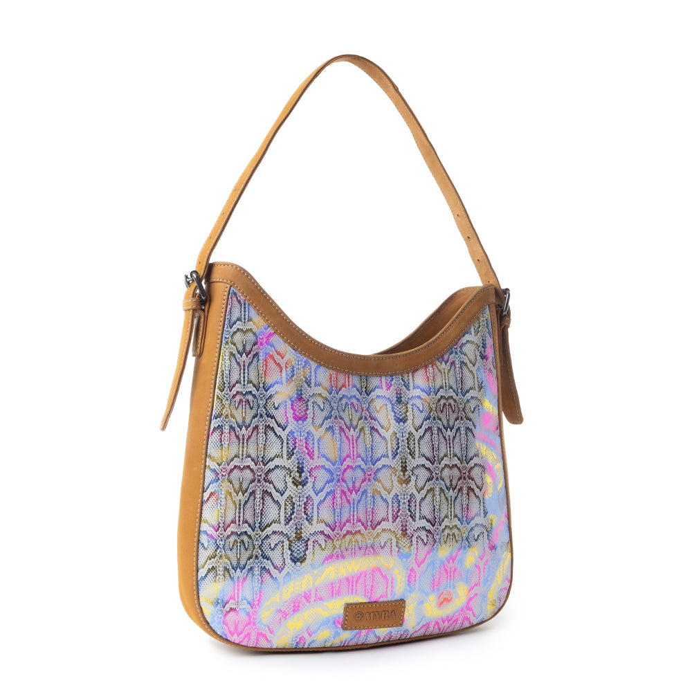 Desert Snow Leopard Leather Bag Variant Combo