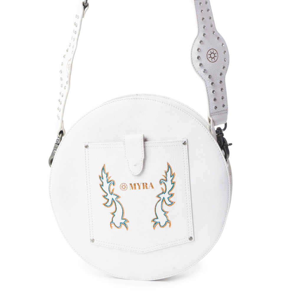 Sparkling Desert Moon Round Bag