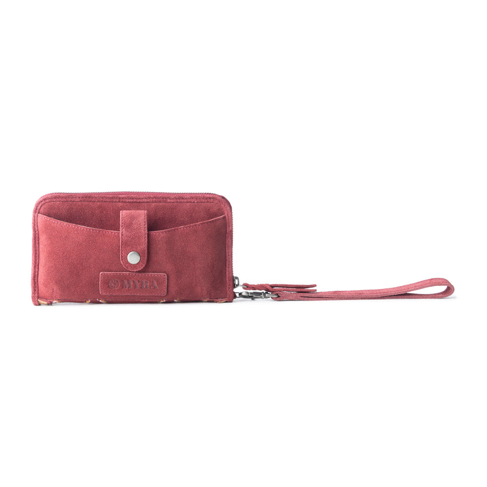 Electric Desert Wallet In Red