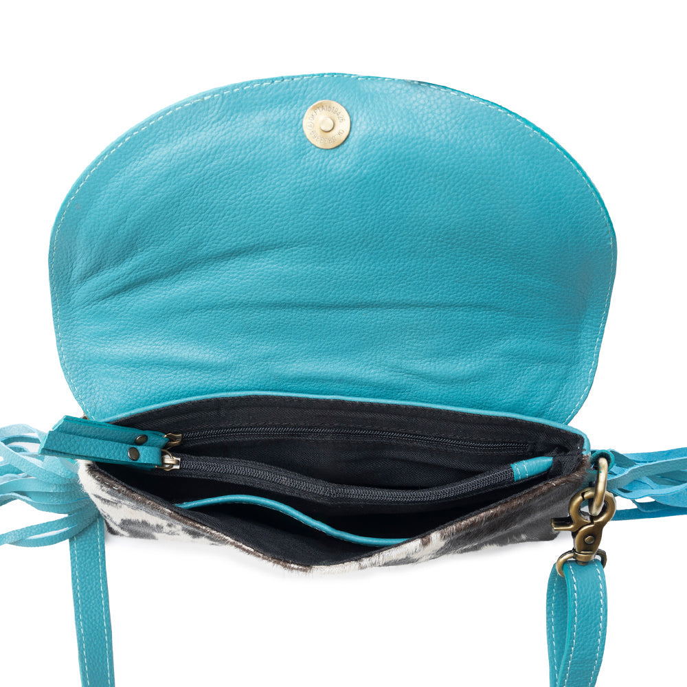 Stonedrop Ridge Crossbody Bag In Teal