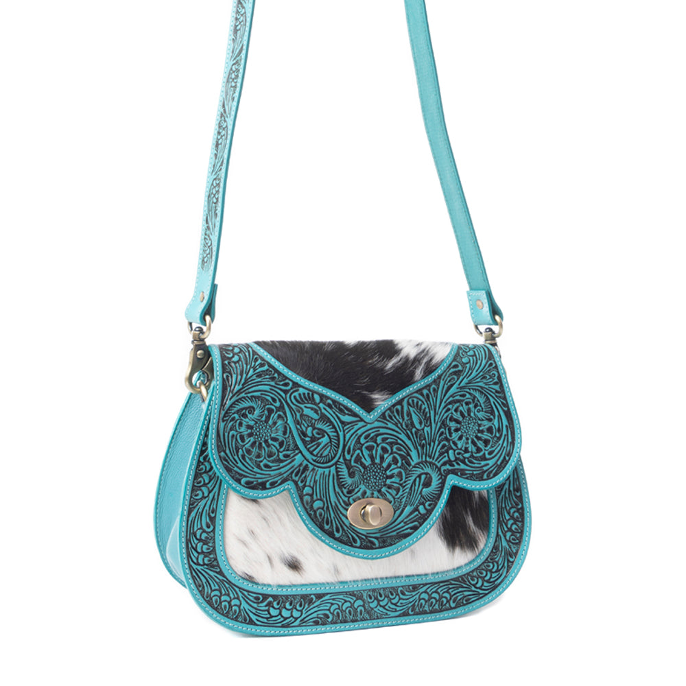 Open Vistas Shoulder Bag In Turquoise