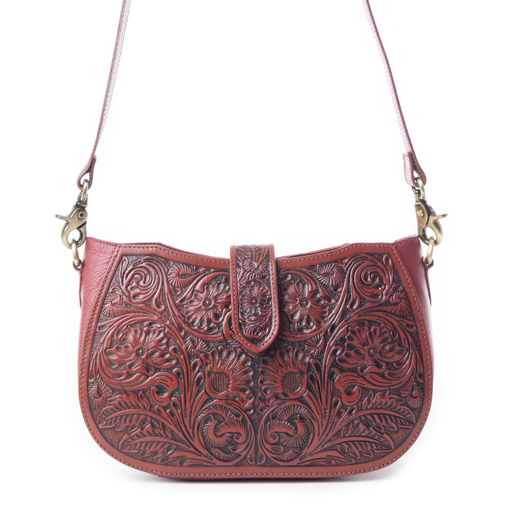 Wildflowers of the Prairie Bag In Red