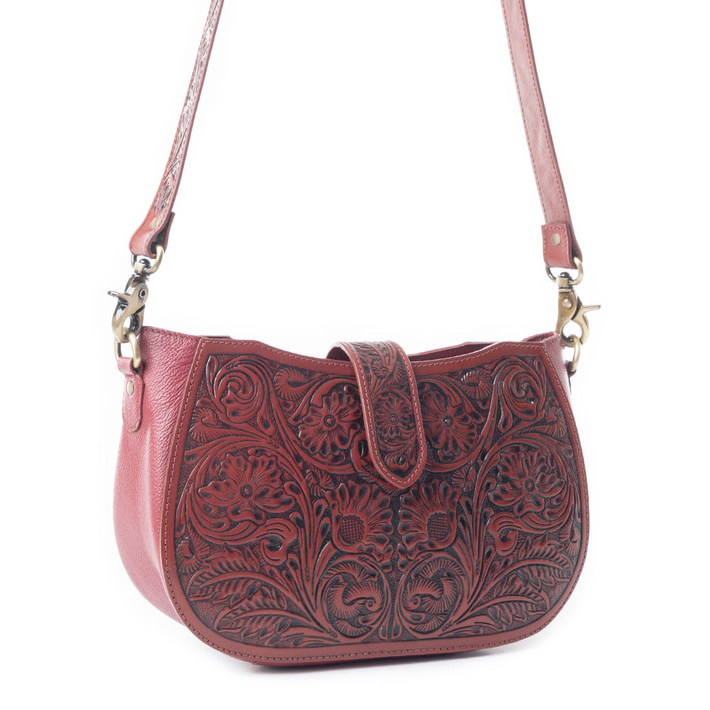 Wildflowers of the Prairie Bag In Red