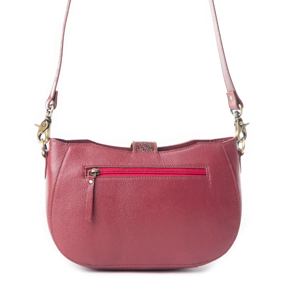 Wildflowers of the Prairie Bag In Red